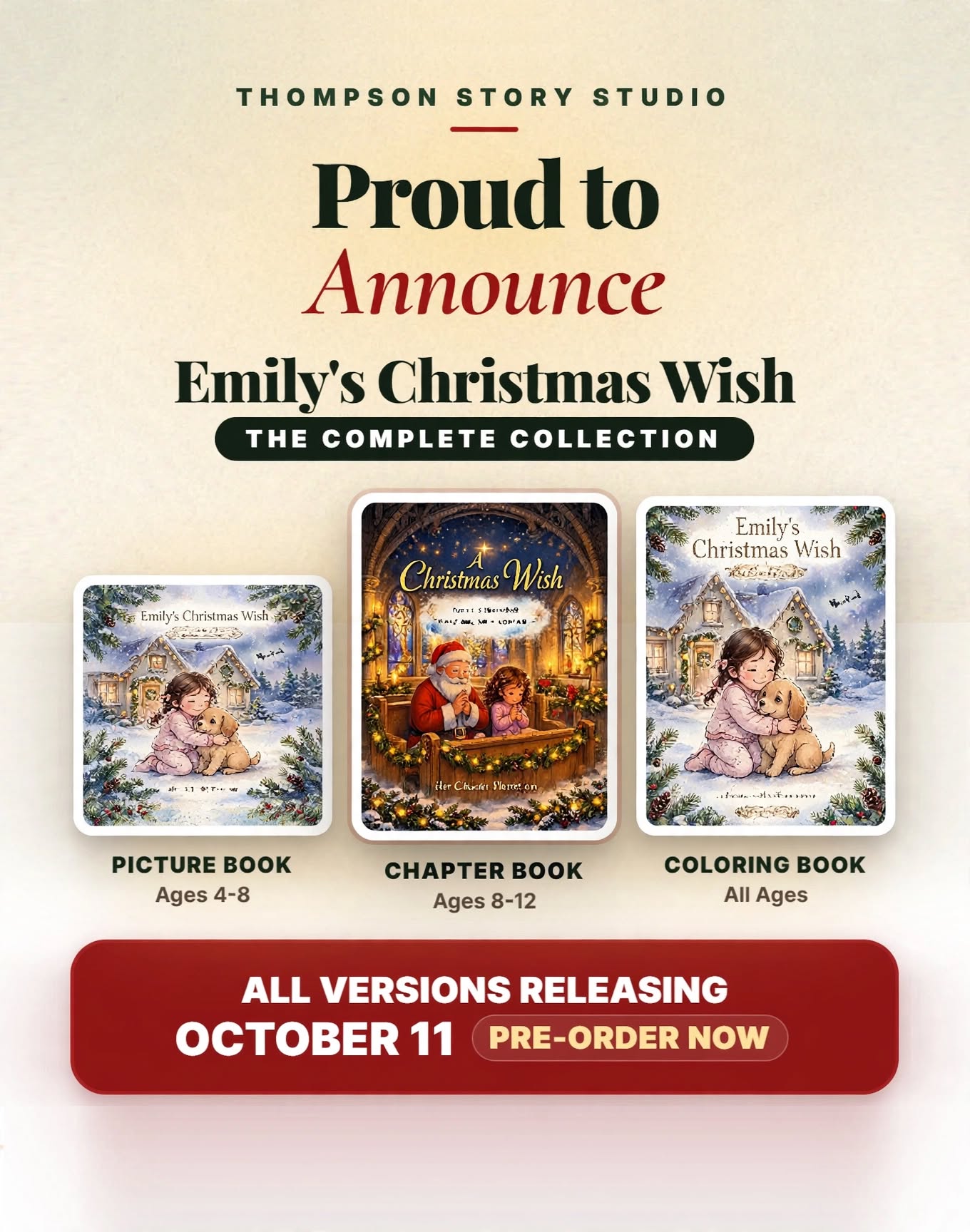 A Christmas Wish Come True: Introducing Emily’s Christmas Wish – The Complete Collection